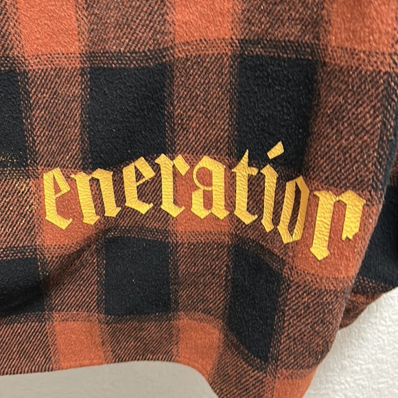 Mens Brown Flannel size xl - Picture 3 of 5